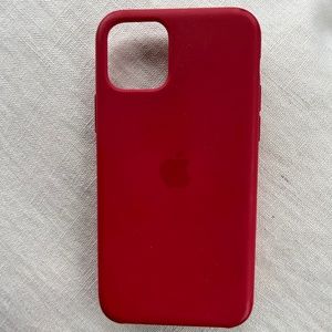 Apple iPhone 11 Pro Silicone Case - (PRODUCT)RED
